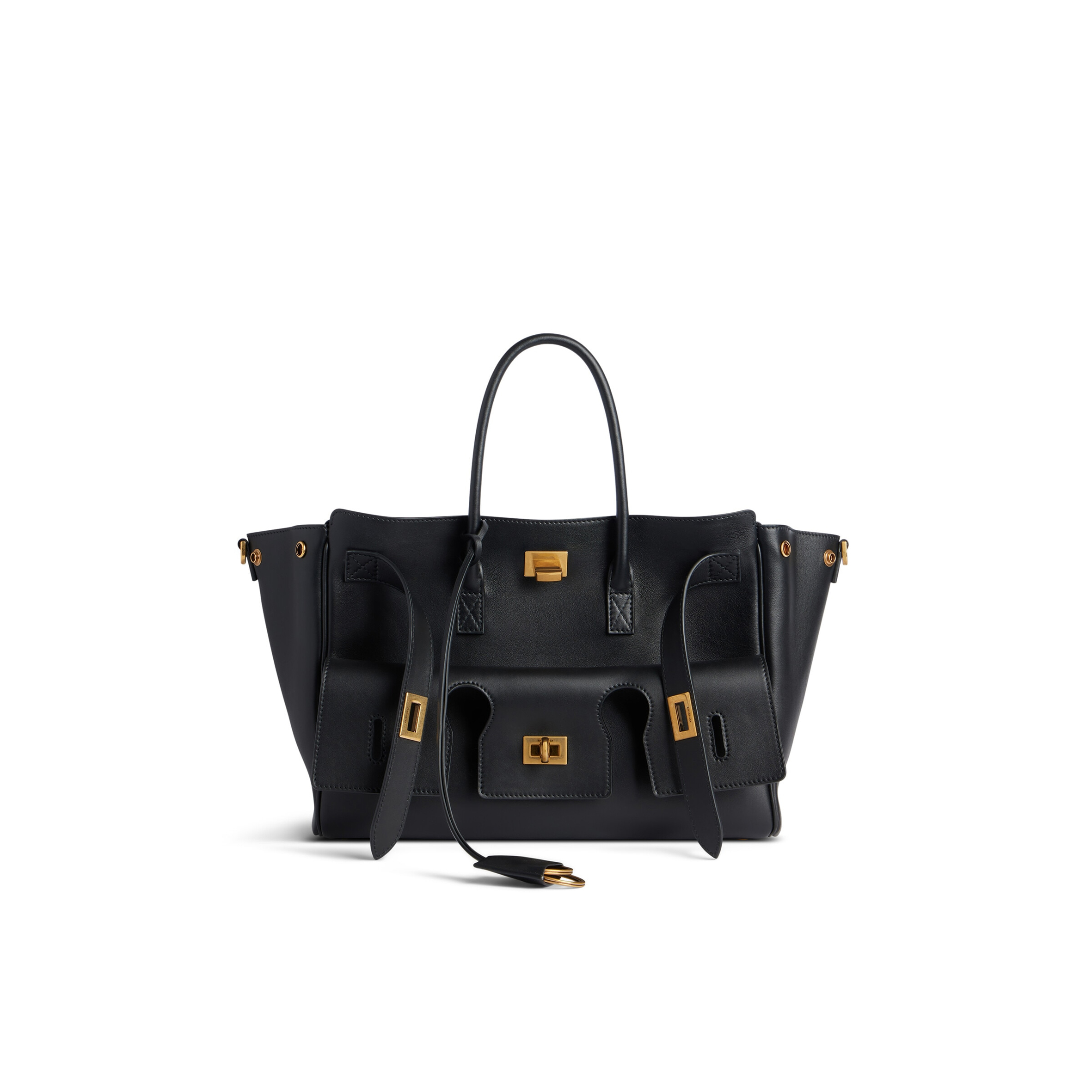 Ba*len*cia*ga women''s bel air small carry all bag in black 8125452abav1000 (29.5*20.3*11.9cm)
